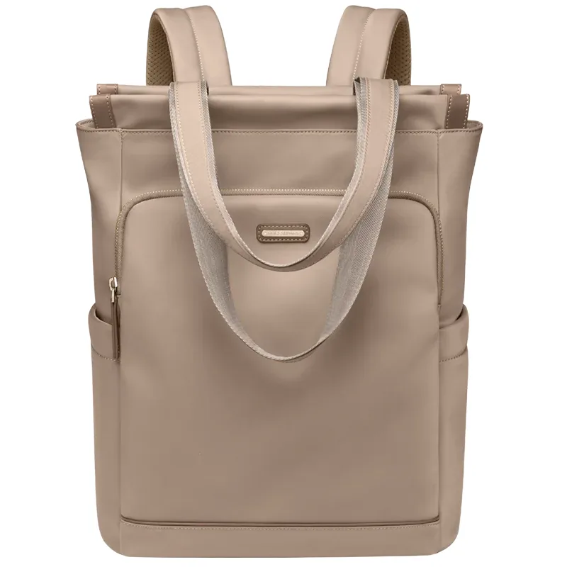 golf fourre-tout sacs à dos femmes sac à dos convertible sac à bandoulière étanche pour 15 6 pouces ordinateur portable travail voyage école marron 2025