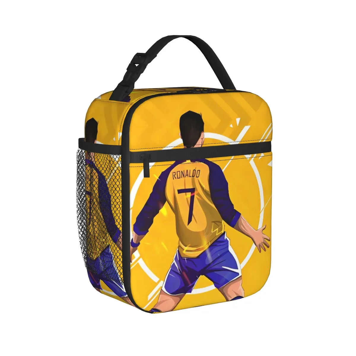 sac isotherme de football ronaldo cr7, sac à repas, boîte à lunch étanche, sac fourre-tout pour hommes et femmes, pour le travail et les activités de plein air