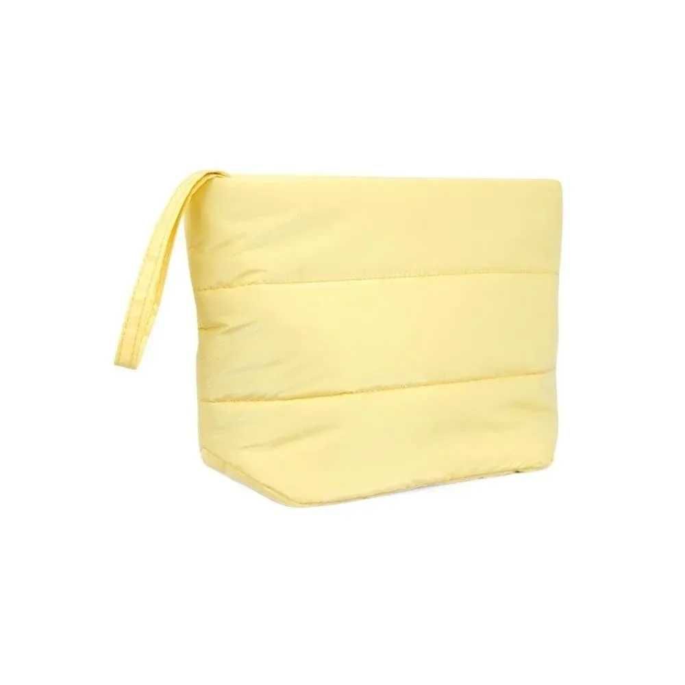 pochette de rangement couleur bonbon pour sac à main, grande capacité, pour maquillage, rouge à lèvres, serviettes hygiéniques, en coton doux