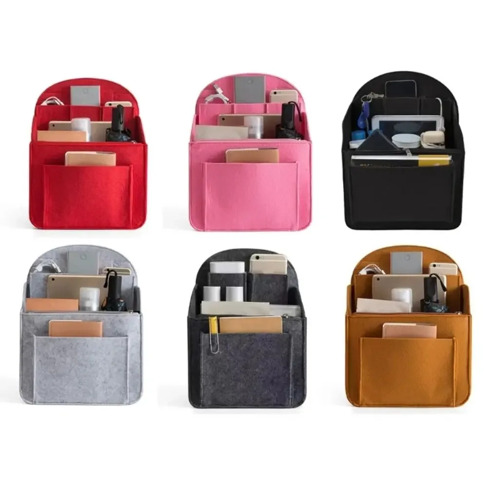 sac à dos portable avec insert, petite trousse de maquillage pour femme, organisateur de voyage, séparateur de sac à bandoulière, sacs cosmétiques