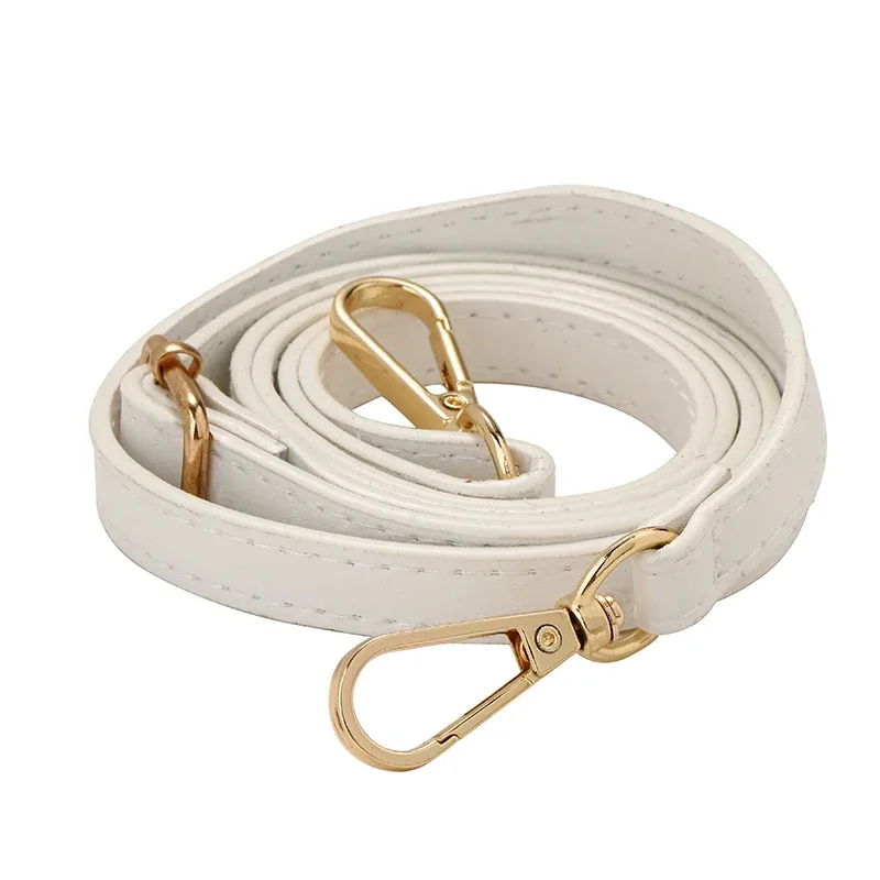 sangle de sac à bandoulière en cuir pu de 125cm de long, 1.2cm de large, ceintures de mode, accessoires pour sacs à main