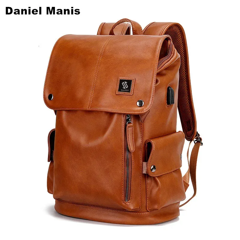 sac à dos de grande capacité pour hommes, sac pour ordinateur portable, mode décontracté, voyage d'affaires, sac d'école