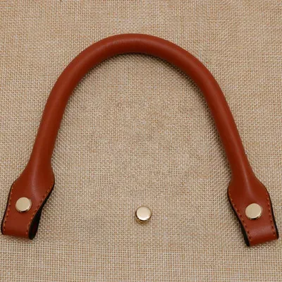sangle à main sacs à bagages accessoires poignée en cuir bricolage femmes dame sac à main longueur 32 cm et 42 cm multicolore 1 paire/lot