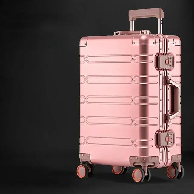 traveltrolley bagages 20 ''valise de cabine à main sacs de voyage bagages roulants valise de voyage en alliage d'aluminium-magnésium