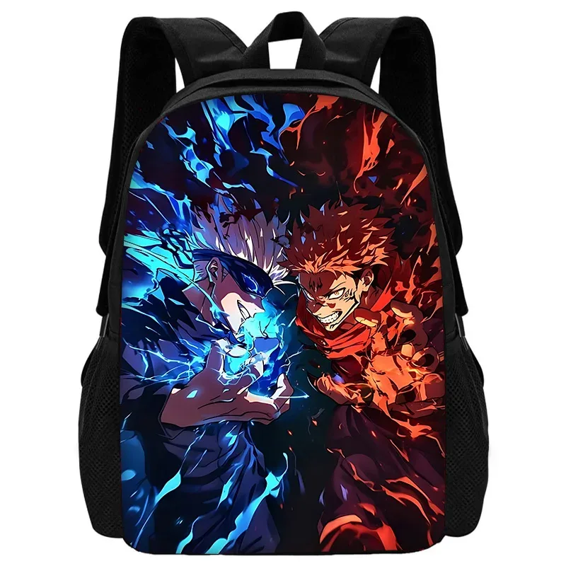sac à dos d'école pour enfants, anime j-jujutsus k-kaisens, avec sacs à déjeuner, sacs à crayons, sacs d'école pour garçons et filles, meilleur cadeau