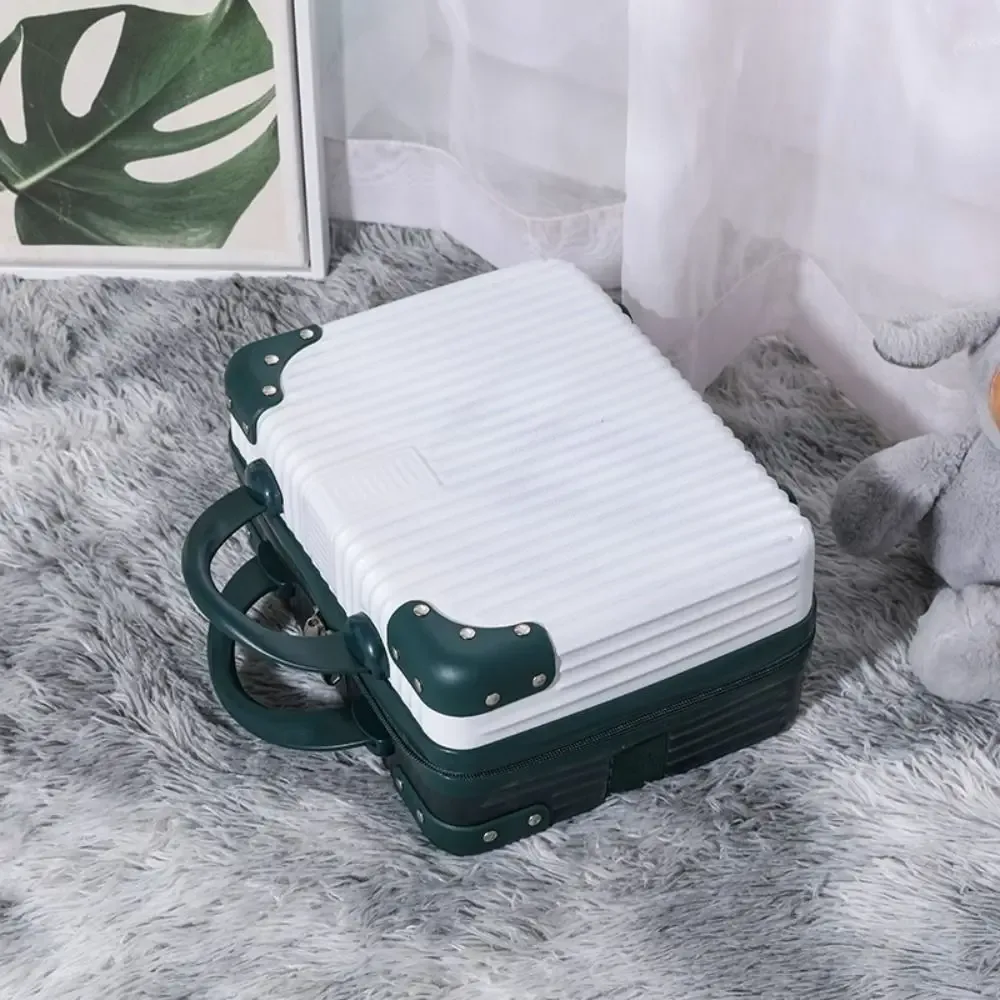 ventes flash : valise de voyage 14 pouces, mini trousse de maquillage de voyage, organisateur, valise à main pour femmes