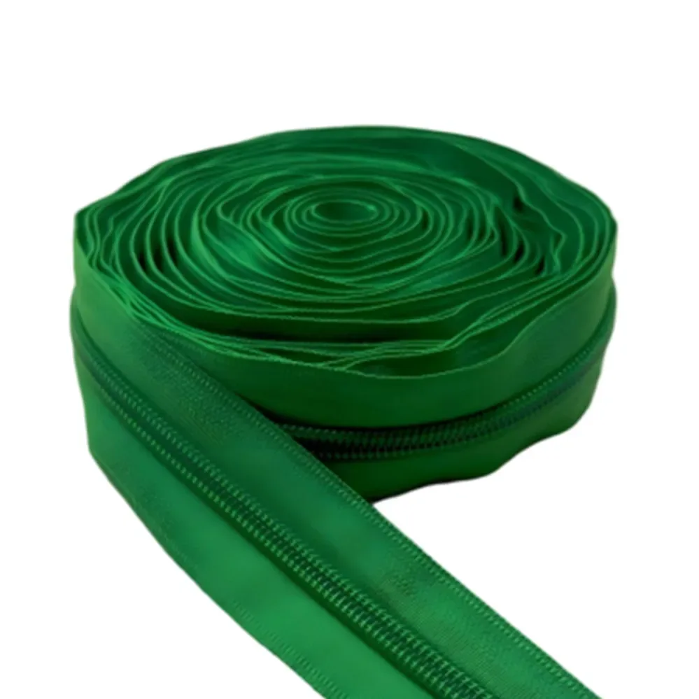5 #   ruban de fermeture éclair en nylon arc-en-ciel sans curseur, 1-10m, fermetures éclair au mètre, kit de réparation de fermetures éclair pour sacs et fournitures