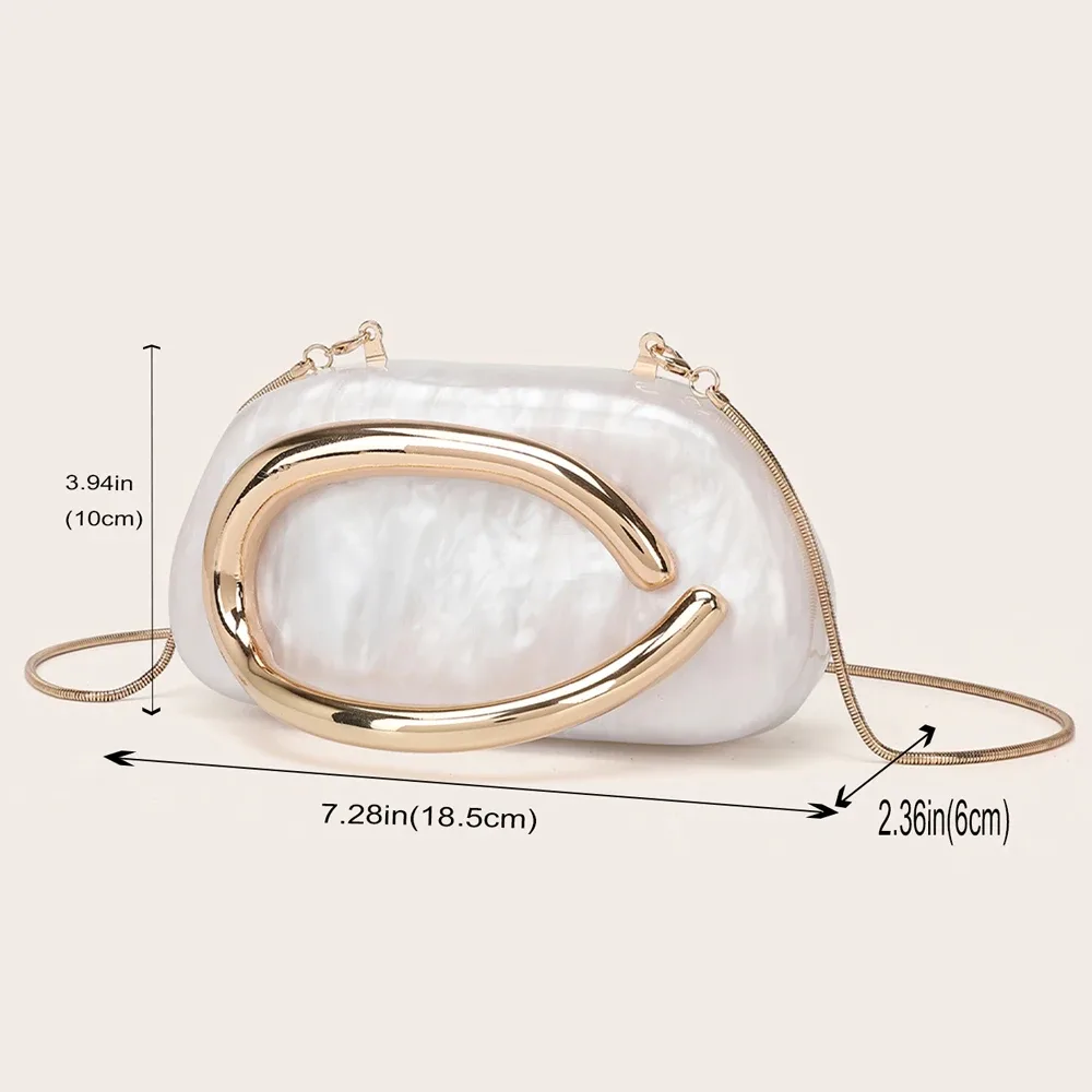 mode femmes sac à main mariée métal or femmes luxe soirée banquet pochette épaule mariage sac à main fête sac à bandoulière
