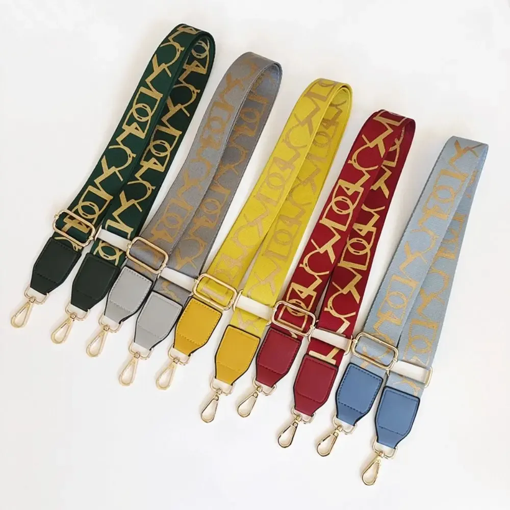 accessoires de sacs 3.8cm de large, sangle de sac à bandoulière réglable et détachable, ceintures de remplacement en toile pour femmes