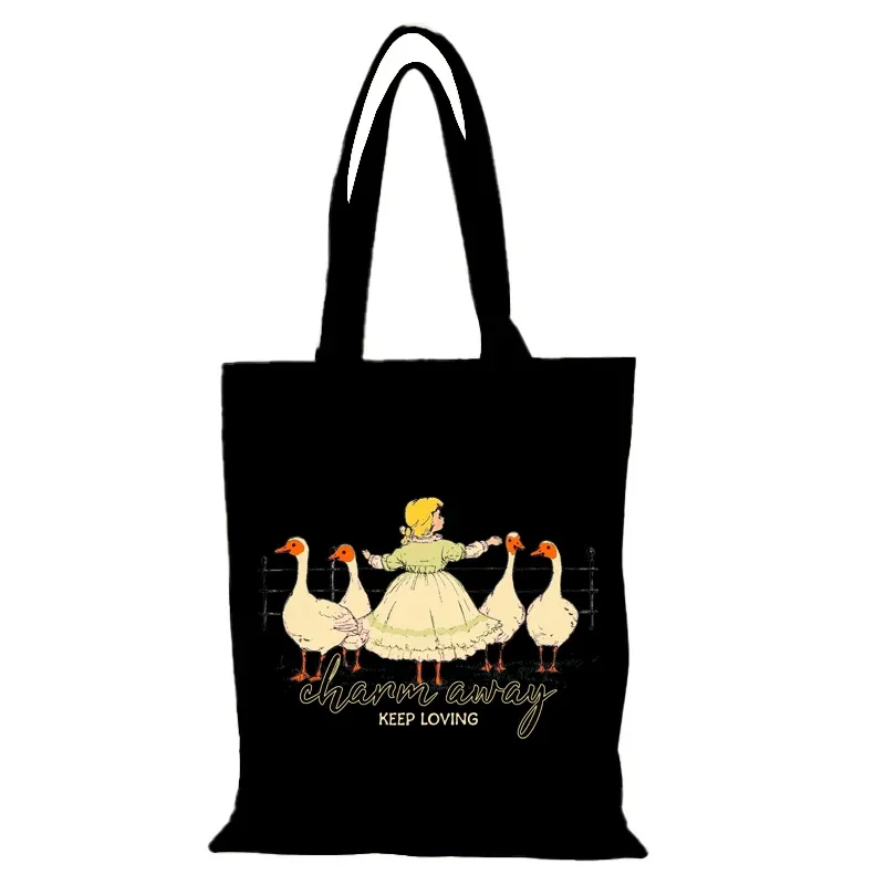 sac pour femmes loisirs mignon toile sac fourre-tout sacs en tissu nouveaux sacs à main eco shopper shopping plage sac à main épaule pliable dame le