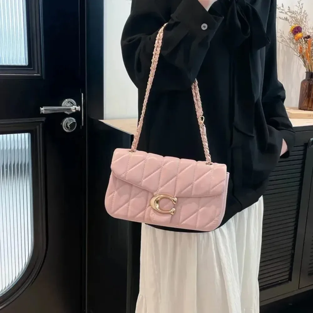 nouveau sac à bandoulière matelassé pour femme 2026, petit sac carré losanges, sac messager croisé pour dames, sac à main quotidien haut de gamme