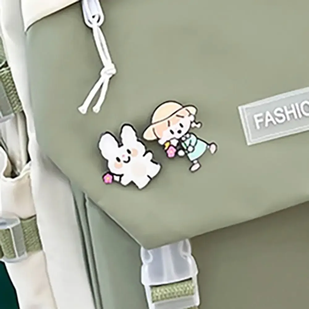 sac à dos multifonctionnel en nylon imperméable de grande capacité, cartable d'école pour garçon et fille