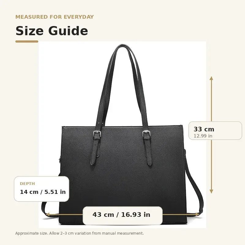 sac pour ordinateur portable pour femme, en cuir croisé, multi-compartiments, mallette d'affaires, grand sac fourre-tout à bandoulière