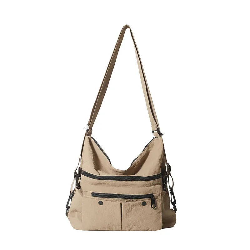 sac à bandoulière en nylon tendance, sac messager de grande capacité pour femmes, sac de voyage, sac à main, sac à dos avec bandoulière, sacs à bandoulière pour dames.