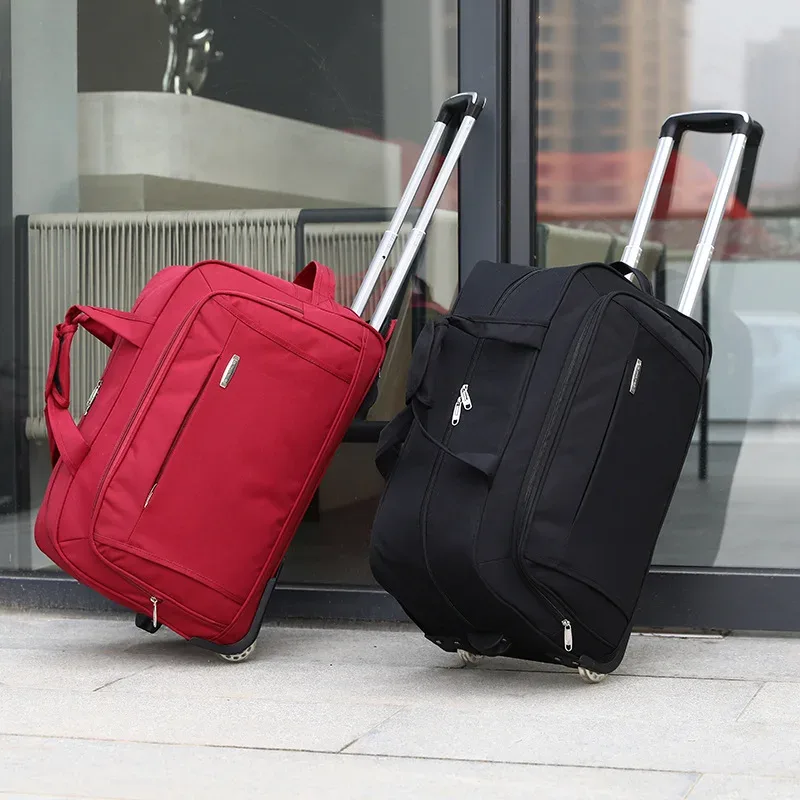 bagages de voyage oxford, valise à roulettes étanche, grande capacité, valise à roulettes, bagages à main