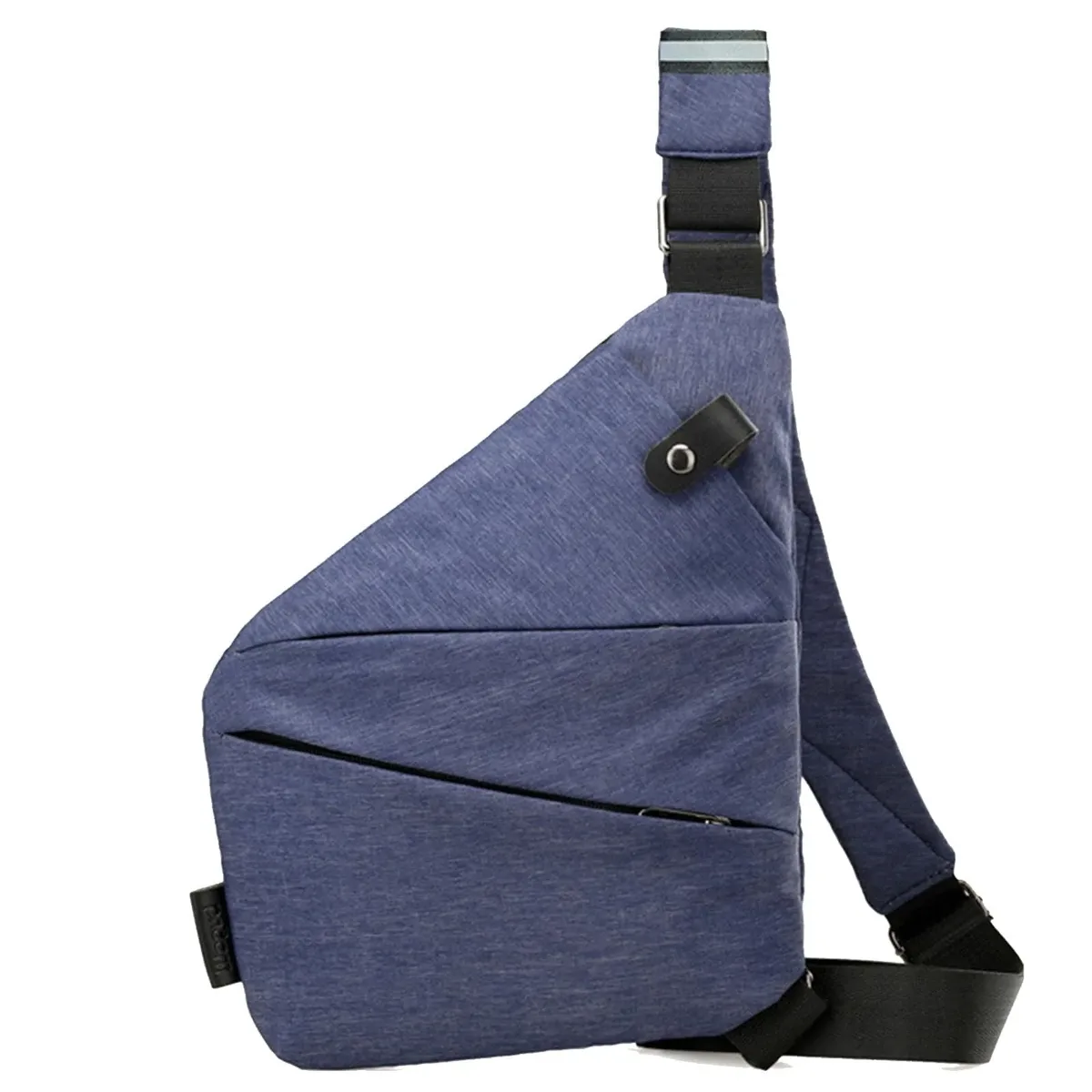 sacs de poitrine multifonctions antivol, sacs bandoulière pour hommes, sacs messager imperméables, sac banane