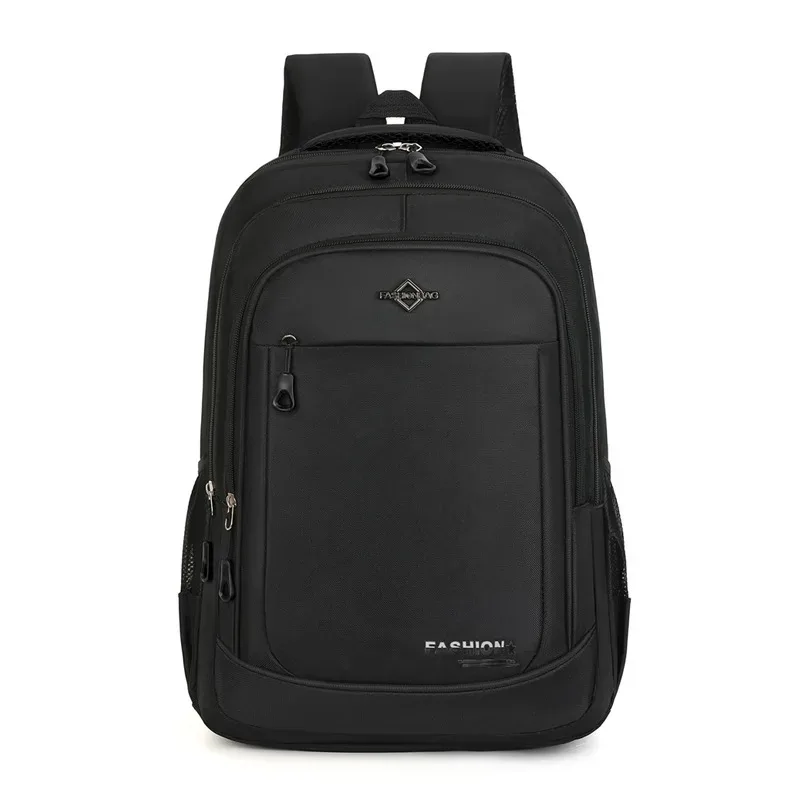 sac à dos homme affaires déplacements affaires grande capacité voyage sac à dos décontracté couleur unie étudiant