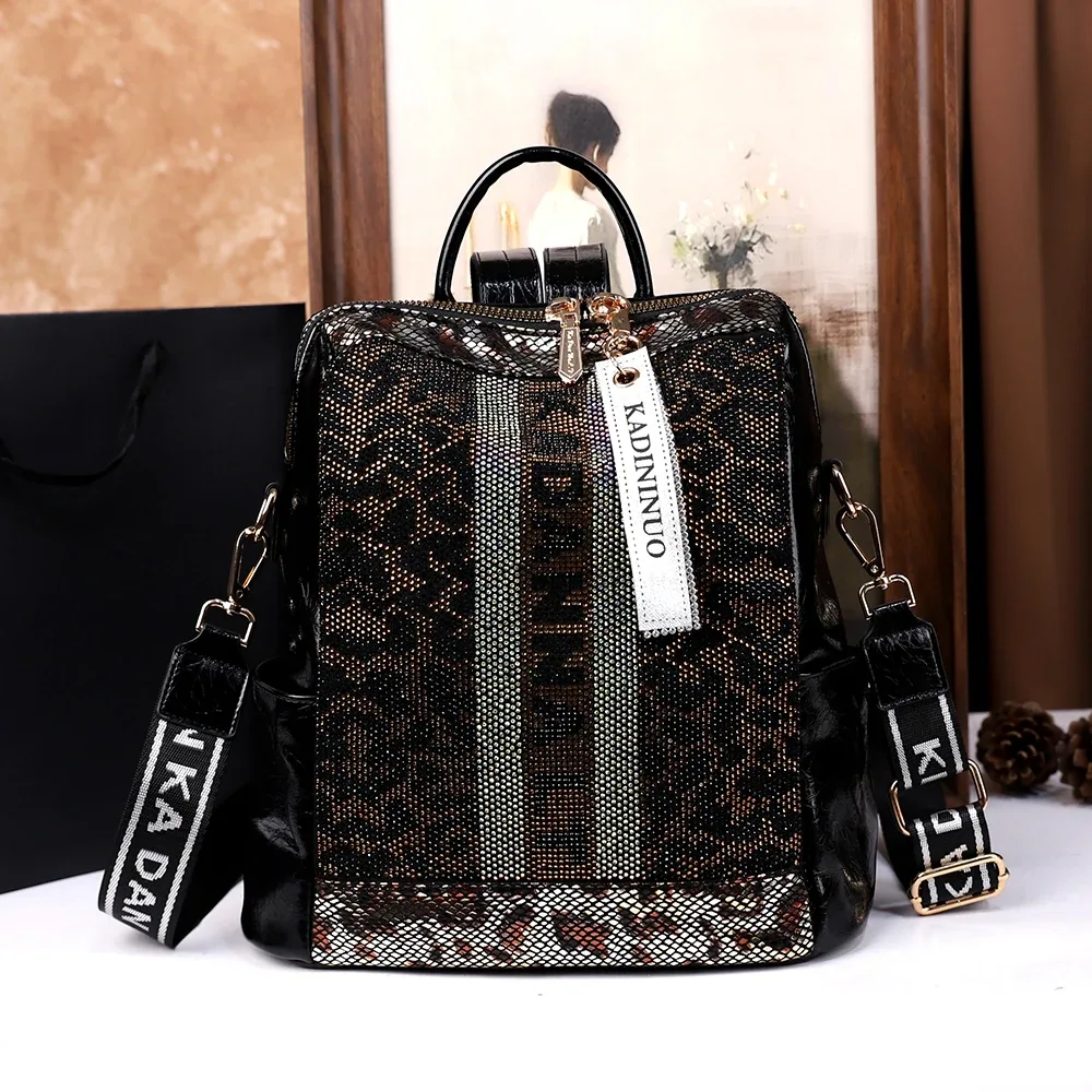 sac à dos trois en un pour femmes, sac à dos à la mode et de niche, nouveau style 2025, sac à dos de voyage polyvalent et décontracté