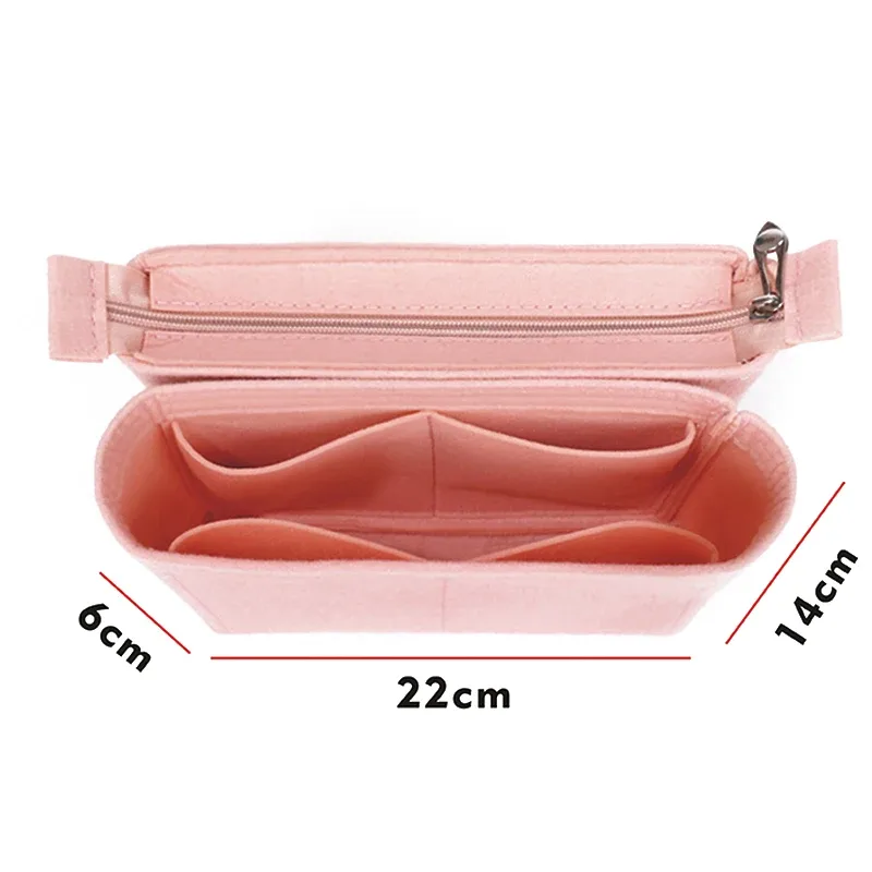 convient pour neonoe seau feutre tissu insérer sac organisateur maquillage sac à main organisateur voyage sac à main intérieur sacs à cosmétiques portables