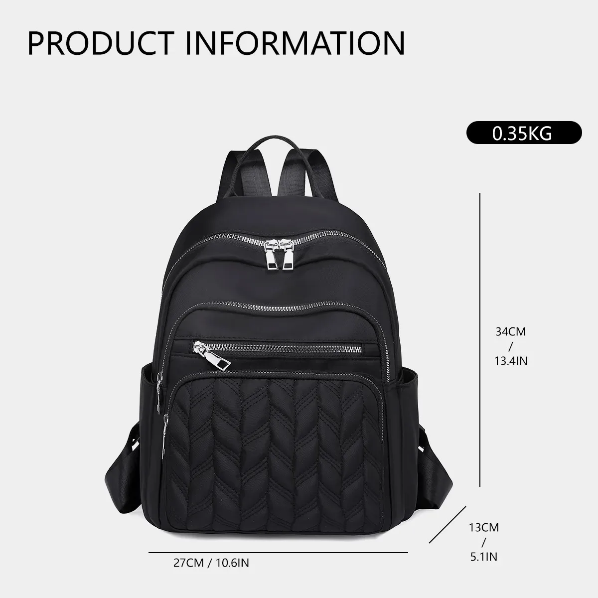 vento marea femmes sac à dos 2025 voyage décontracté imperméable femmes sacs à bandoulière femme grande capacité oxford sac à dos noir sac à main