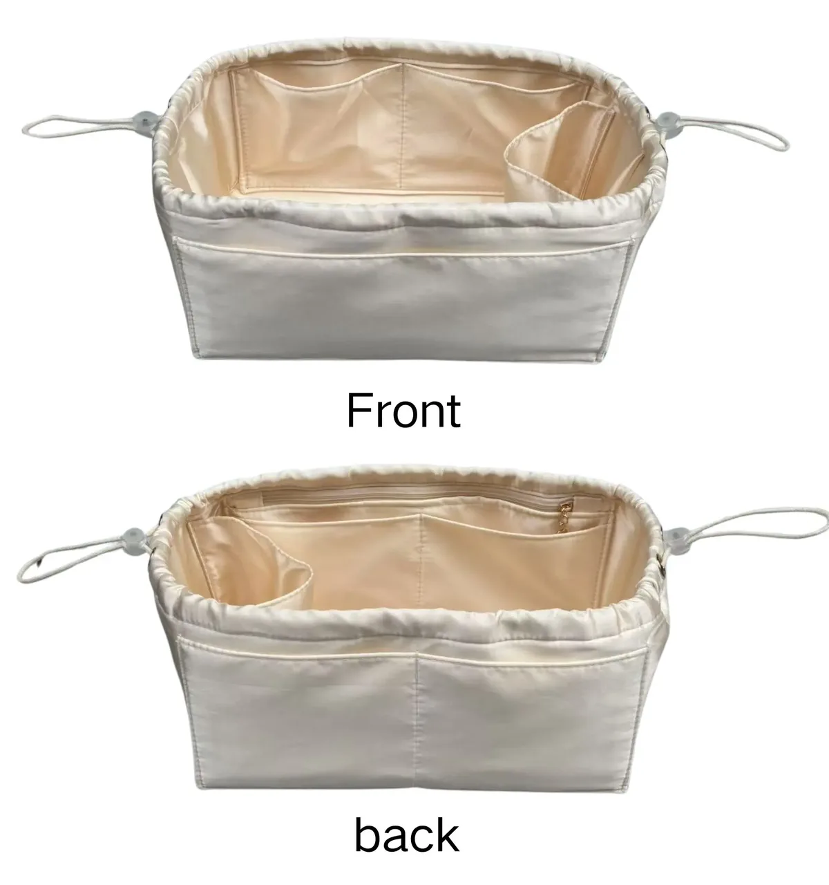 organisateur de sac à main soyeux lisse, soie, sac à main de luxe fourre-tout en façonnant les sacs, pour femmes, convient aux sacs birkin 25/30/35/40