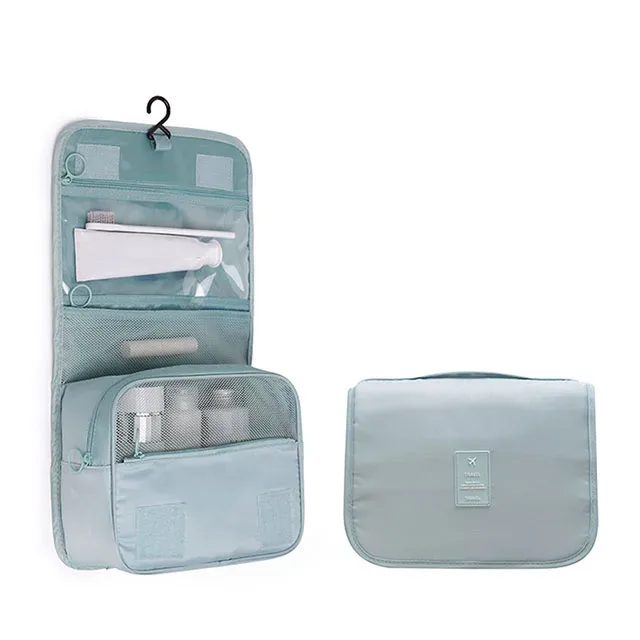 sac de maquillage de voyage, organisateur de produits de toilette étanche, nécessaire de haute qualité pour femmes, crochet de salle de bain, pochette de lavage, sac de rangement de maquillage à crochet