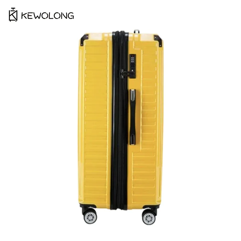 valise à roulettes 20/24/28 pouces, bagage cabine avec serrure tsa et roulettes à 360° °   valise de voyage rigide et durable avec roulettes