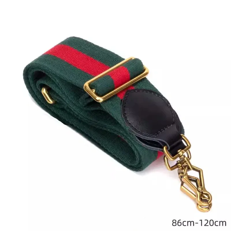 sangle de sac en nylon tressé pour femmes, sangles en cuir pour sac à bandoulière ophidia, ceintures réglables, sangles de sac à main