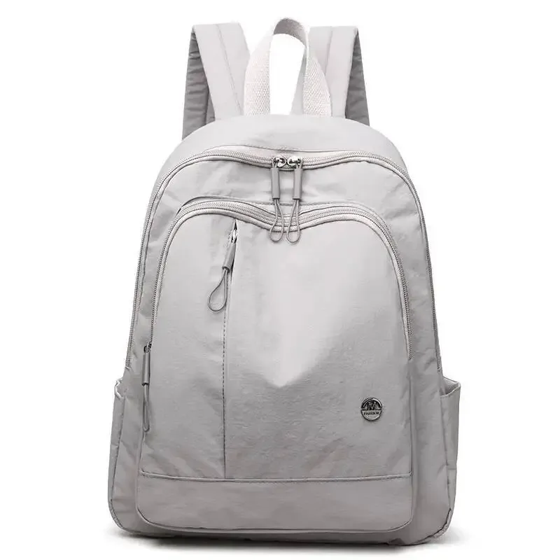 nouveau décontracté mode simple oxford tissu polyvalent grande capacité multi couches double sacs à bandoulière femmes léger sac à dos