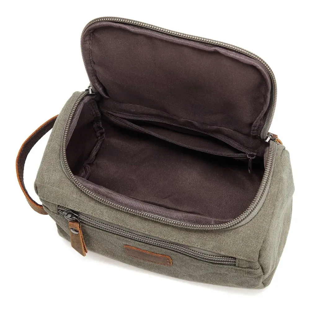 boîte de maquillage cosmétique étanche pour hommes, sac de voyage, organisateur en toile, grands nécessaire, trousse de vanité pour hommes, pochette de toilette de lavage