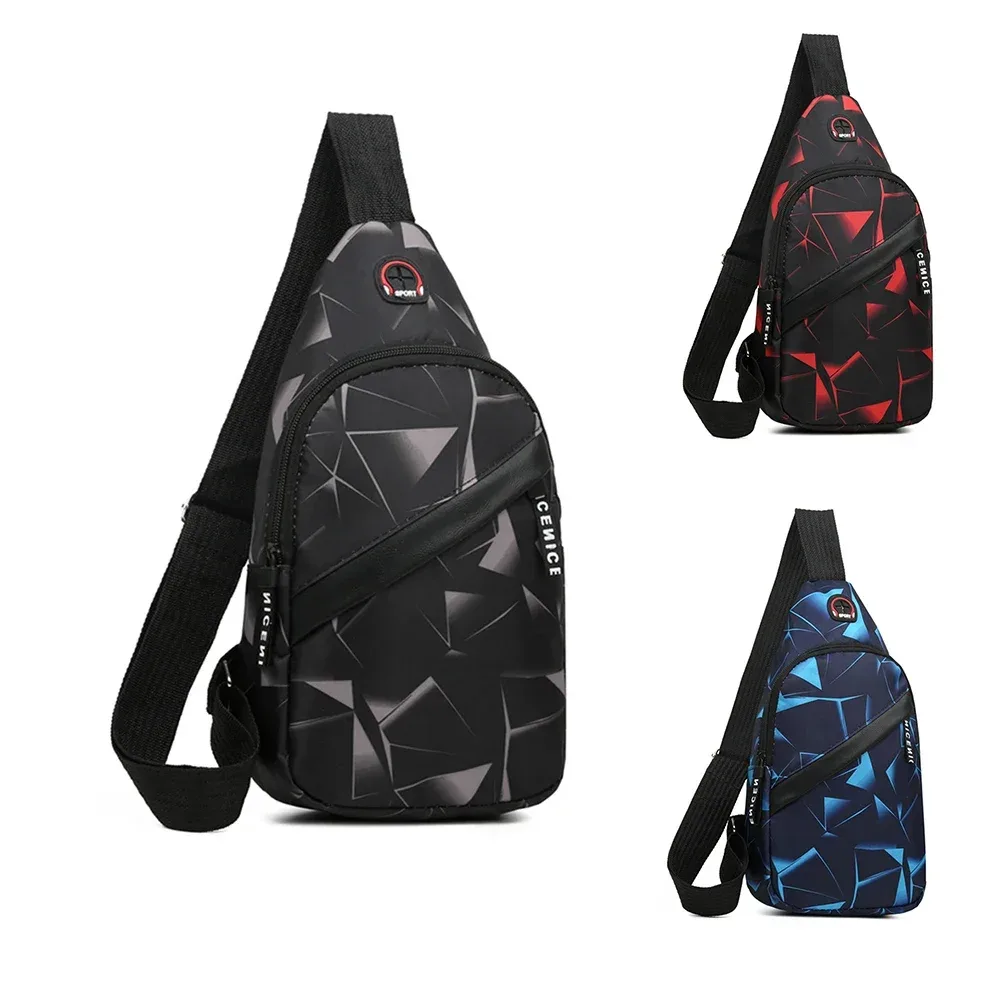 sac de poitrine, sac à bandoulière imperméable décontracté pour hommes, sac de sport tendance, petit sac multifonctionnel, sac à bandoulière