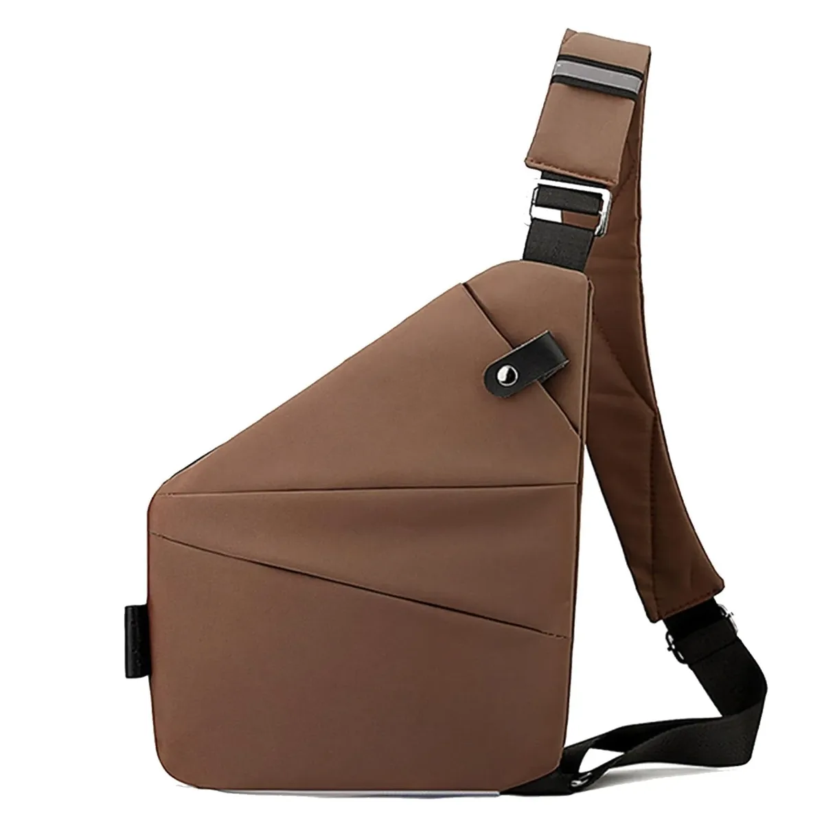 sacs de poitrine multifonctions antivol, sacs bandoulière pour hommes, sacs messager imperméables, sac banane