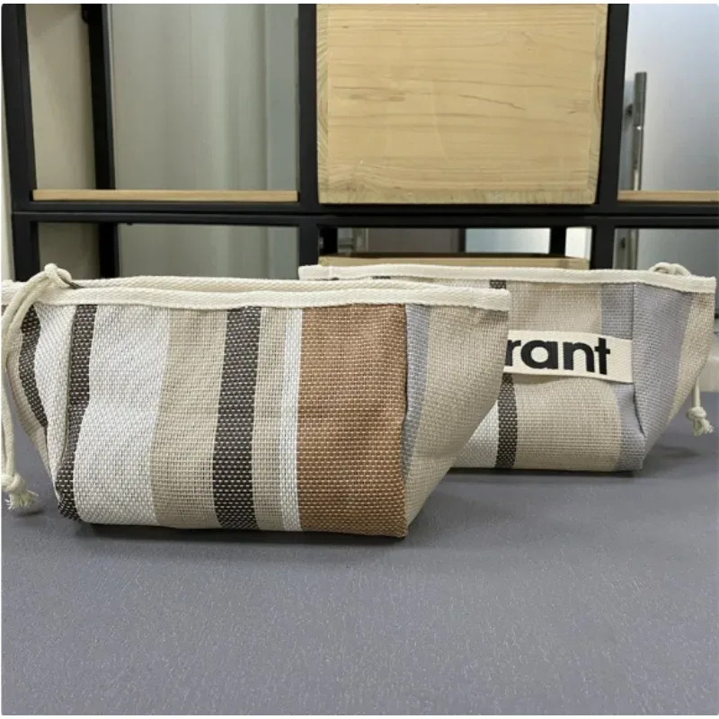 sac de rangement d'été 2026, petit sac en toile, trousse de maquillage à fermeture éclair, sac à main en tissu, sac pour femme