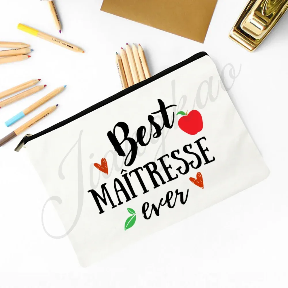 un merveilleux professeur difficile à trouver difficile à laisser impossible pour oublier un sac à crayons imprimé trousse de toilette de maquillage cadeau pour les enseignants