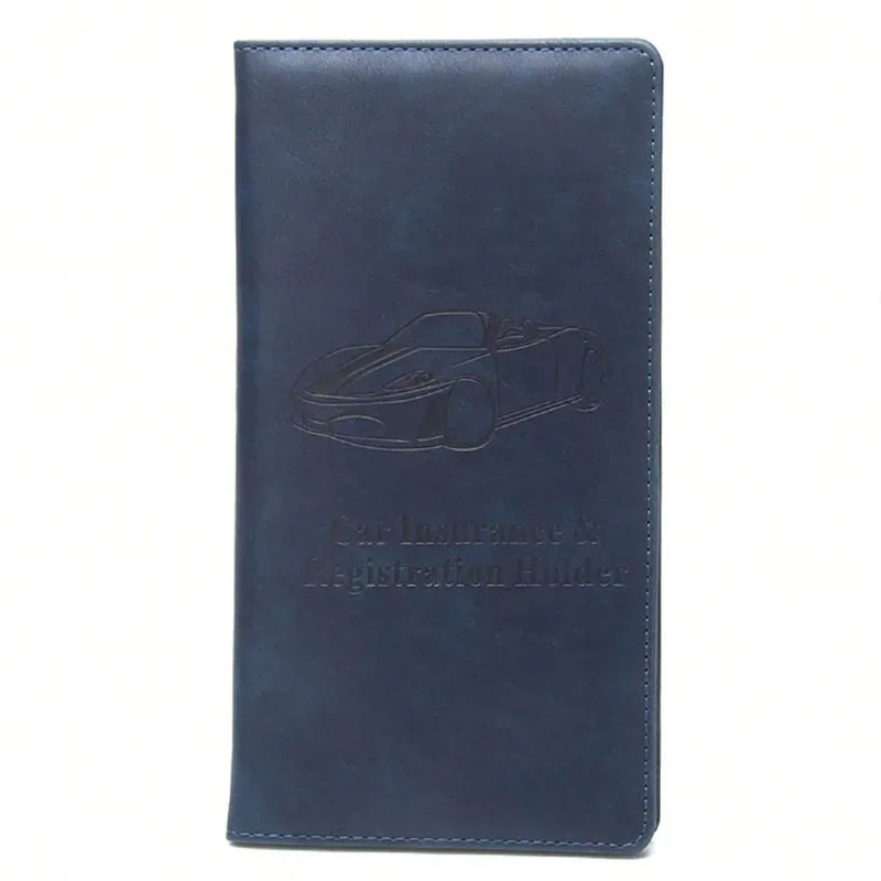 porte-documents de voiture en faux cuir de qualité supérieure/porte-passeport couvre hommes/femmes id avion billet passeport organisateur accessoires de voyage