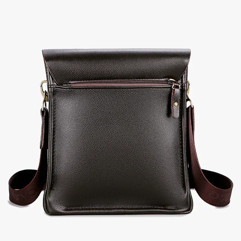 le sac à bandoulière simple d'affaires de loisirs sac vertical polo homme tendance sac à bandoulière incliné documents officiels d'affaires sac pour hommes