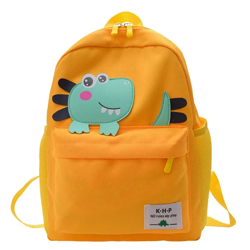 sac à dos de maternelle personnalisé pour garçons et filles, sac à dos de dinosaure pour enfants, cadeau de broderie