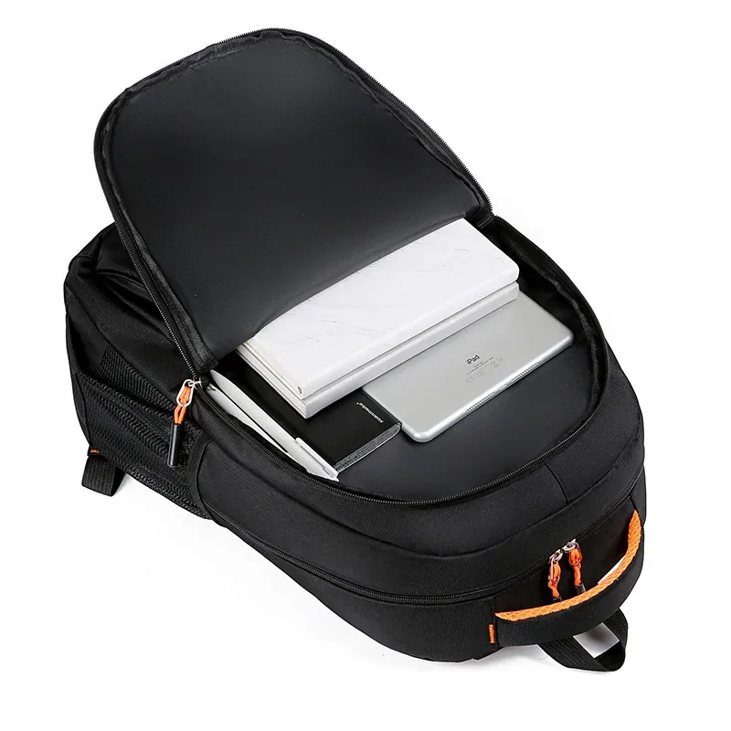 sac à dos oxford étanche pour homme, sac à dos d'affaires, sac d'ordinateur, sac à dos de voyage décontracté, sac d'école pour lycéen, notification