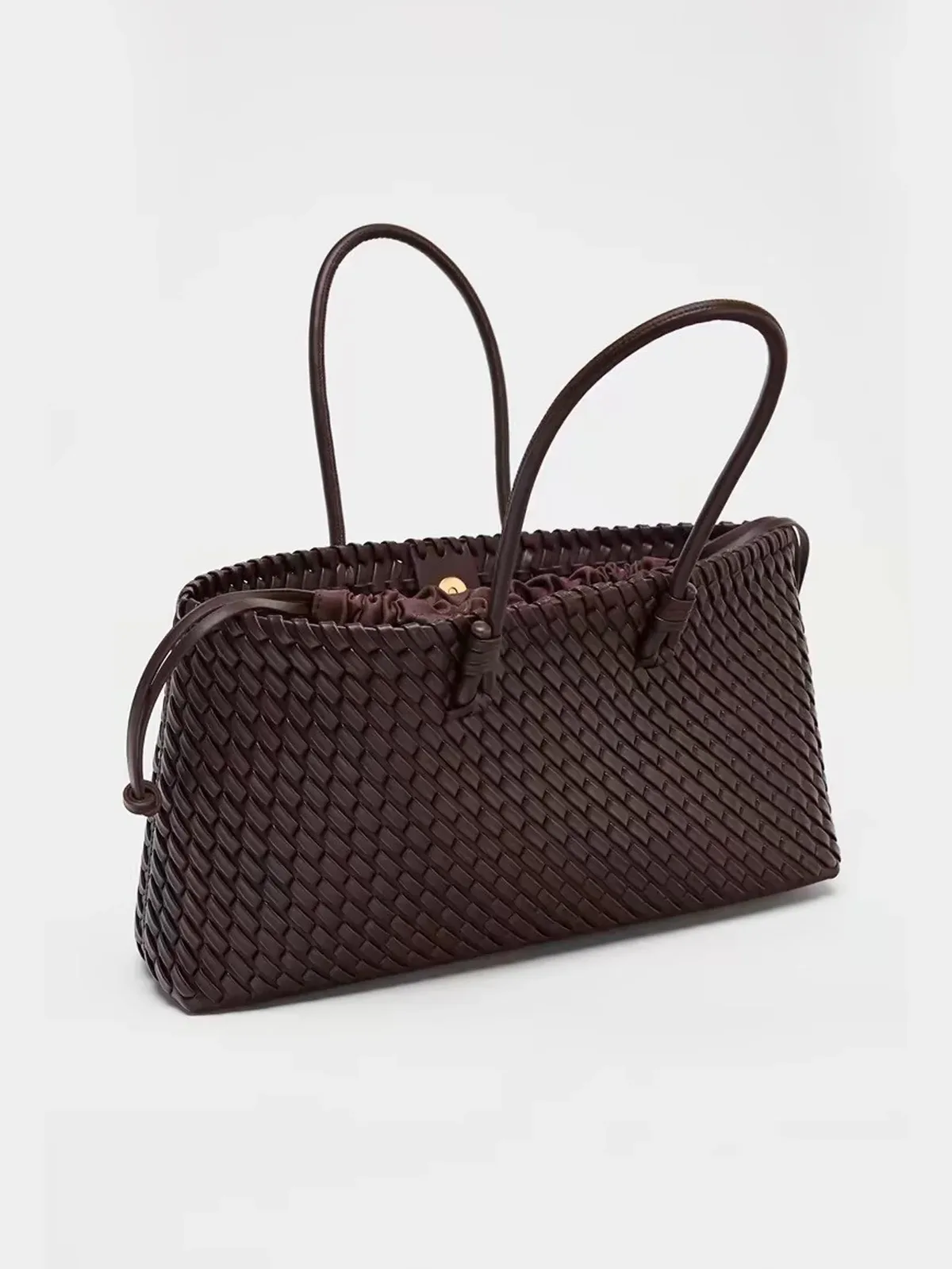 sac à bandoulière tissé de niche pour les déplacements, fourre-tout de très grande capacité, à la mode et polyvalent, nouvelle collection 2025