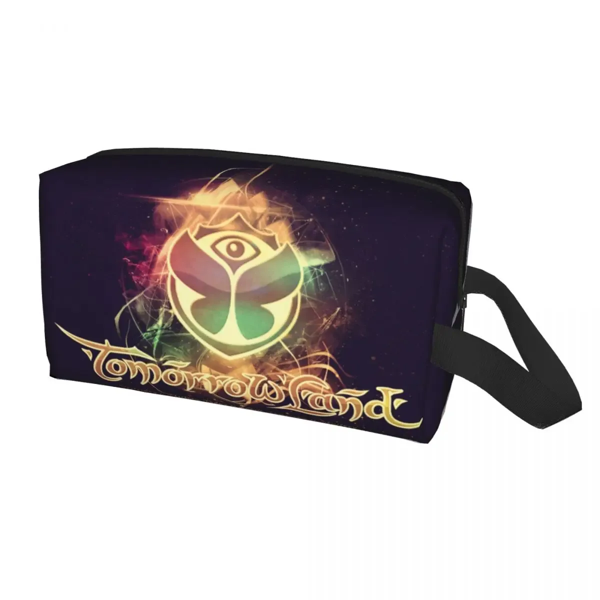 tomorrowland feel-sac à cosmétiques de voyage personnalisé pour femmes, trousse de toilette et de maquillage, trousse de rangement de beauté pour dames