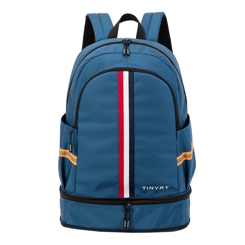 tinyat sac à dos de sport sac étanche pour femme sac à main de retour à l'école sac à dos de voyage pliable pour hommes avec rangement de chaussures pour salle de sport