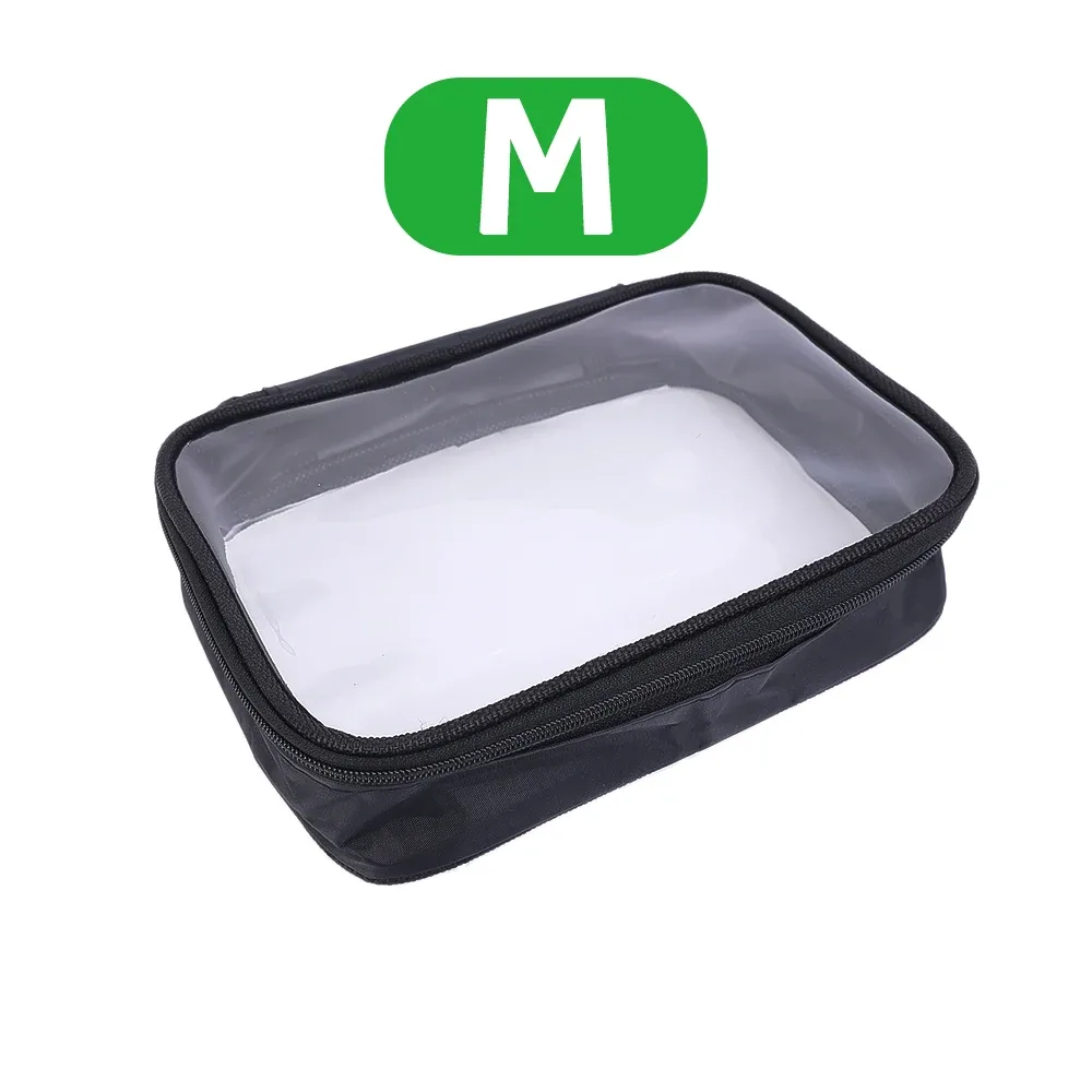 sac cosmétique étanche tpu, maquillage, boîte transparente souple, produits de bain de toilette, stockage de poudres, sacs de lavage rectangulaires anti-sale
