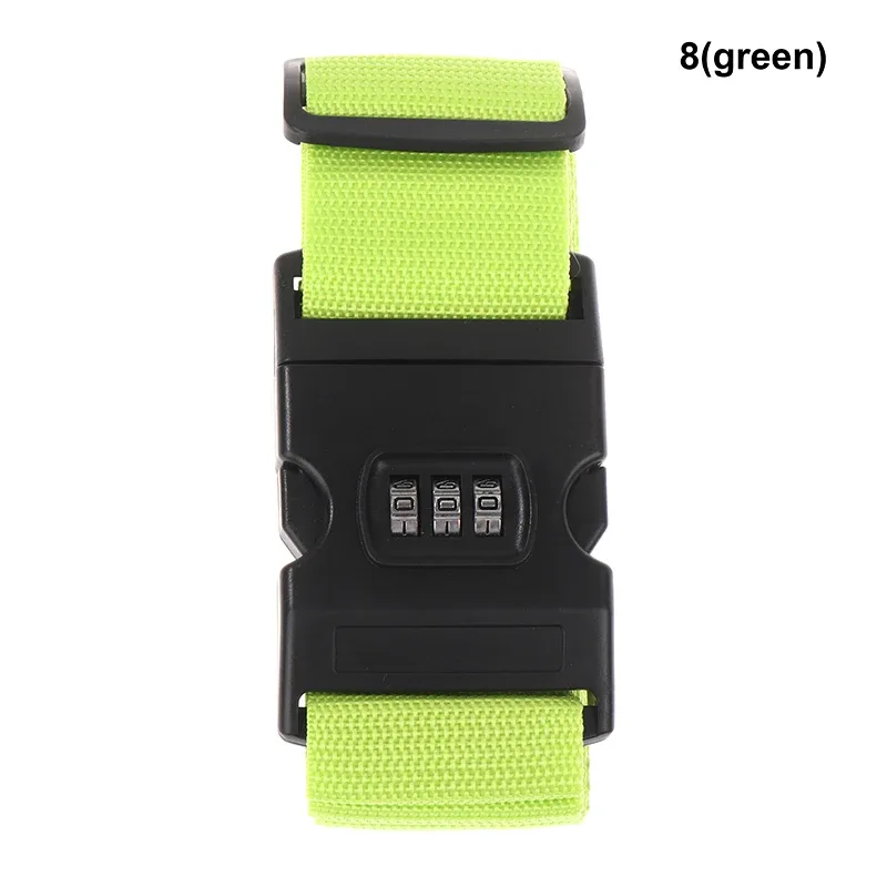 sangle d'emballage en nylon durable pour bagages de voyage, serrure sécurisée pour valise, ceinture, 1pc