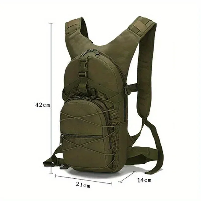 sac à dos tactique molle 15l, pour sports de plein air, vélo, cyclisme, escalade, randonnée, camping