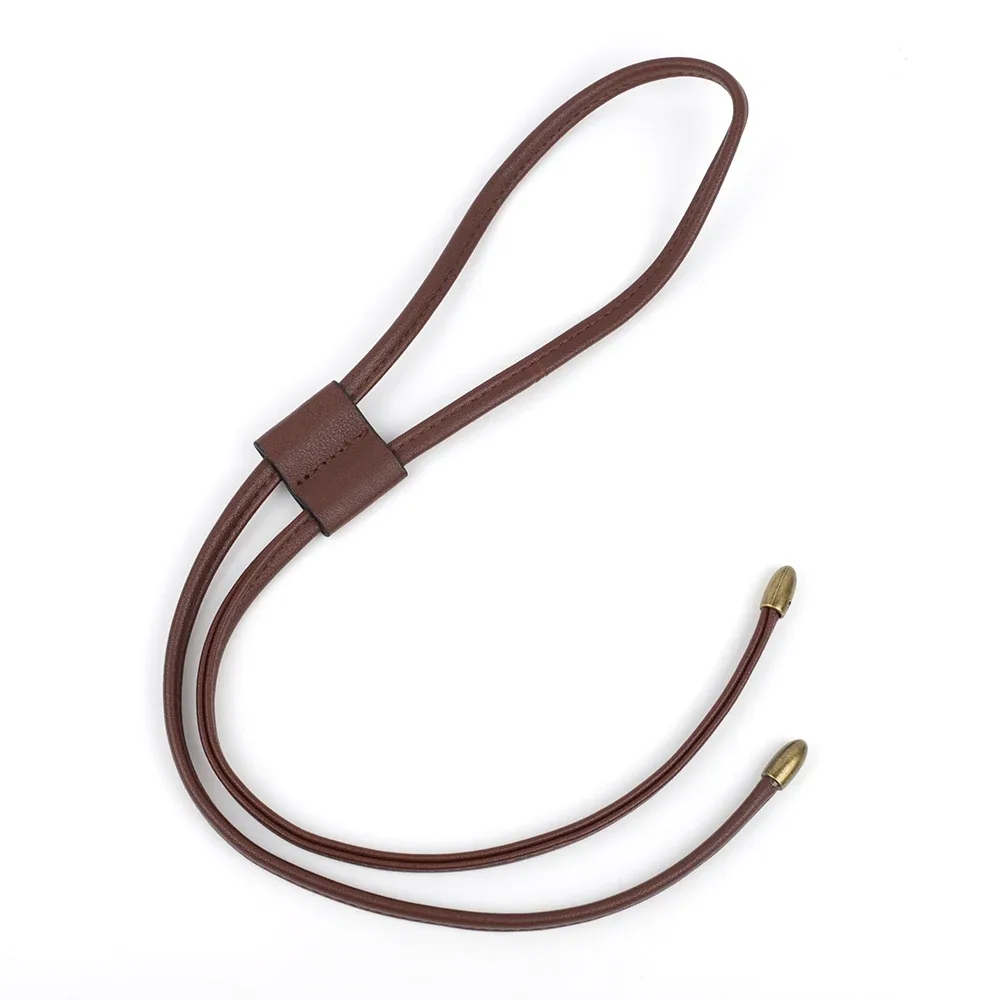 sangle de sac en cuir pu tendance, détachable et remplaçable, pour sac seau, cordon de serrage, sac à dos, pochette, accessoires de sac à main