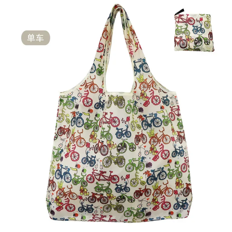 grand sac de courses réutilisable pour femmes, fourre-tout pliable, écologique, réutilisable, pliable, étui d'épicerie, sacs à main, sacs de rangement