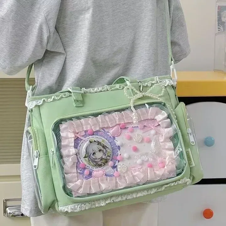 ballet fille grande appétit itabag japonais bidimension unique épaule sac à bandoulière cadeau pour amis sac à main femme