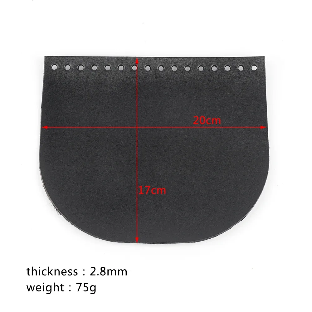 sac à bandoulière en cuir véritable à la mode, housse à rabat de remplacement pour femmes, sac à main spécial noir, accessoires de bricolage, matériel de couture