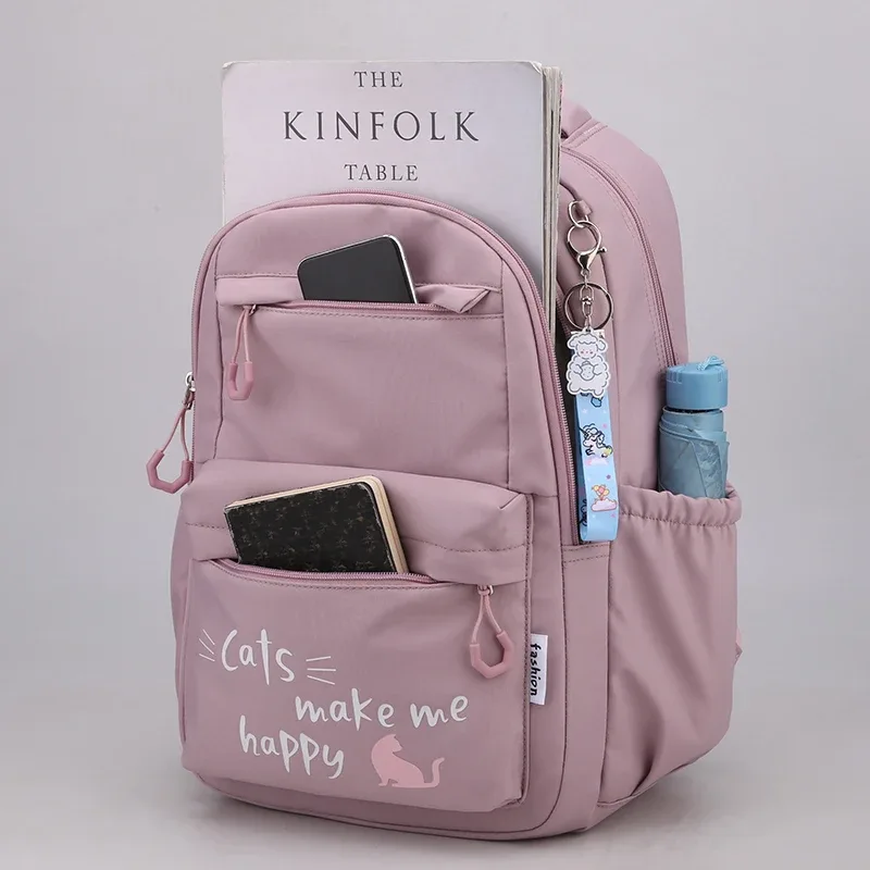 sac à dos scolaire pour adolescentes, sac à dos pour enfants, sac à dos mignon kawaii pour filles, sac à dos féminin, sacoche
