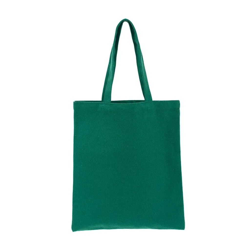 sac fourre-tout en toile naturelle vierge, sac en coton pour la sensibilisation écologique, les sorties décontractées et le shopping quotidien
